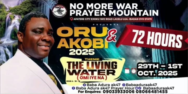 No More War Prayer Mountain (Oru Akobi 2025)
